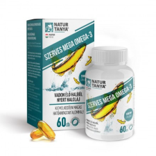  Natur Tanya® Mega Omega-3 - vadvízi halolaj, extra EPA és DHA tartalom vitamin és táplálékkiegészítő