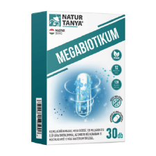 Natur Tanya Megabiotikum - 12 féle baktériumtörzs (30 Kapszula) vitamin és táplálékkiegészítő