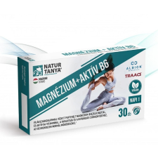 Natur Tanya Natur Tanya® Vegán MAGNÉZIUM + AKTÍV B6 vitamin és táplálékkiegészítő