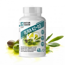 Natur Tanya® OLIVA K2+D3 40db lágyzsela kapszula vitaMK7® K2-vitaminnal vitamin és táplálékkiegészítő