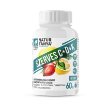 Natur Tanya Szerves C+D3+K2 Retard - 60 tabletta vitamin és táplálékkiegészítő