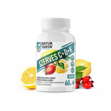 Natur Tanya Szerves C+D3+K2 Vitamin bioflavonoidokkal 60 tabletta Natur Tanya vitamin és táplálékkiegészítő