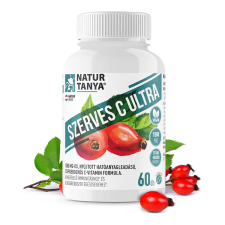 Natur Tanya Szerves C Ultra - 1500 mg Retard C-vitamin, csipkebogyó kivonattal - 60 tabletta - Natur Tanya vitamin és táplálékkiegészítő