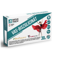 Natur Tanya Szerves vas - Világszabadalommal védett vegán vaspótló 30db Natur Tanya® vitamin és táplálékkiegészítő