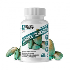 Natur Tanya® Szerves zöldkagyló 60db kapszula glükózaminoglikánokkal (GAG) vitamin és táplálékkiegészítő