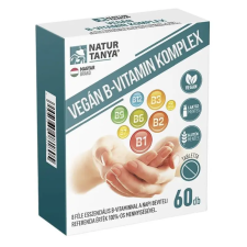 Natur Tanya vegán B-vitamin komplex tabletta 60db vitamin és táplálékkiegészítő