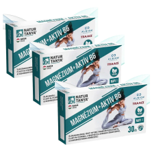 Natur Tanya ® Vegán Magnézium + Aktiv B6 csomag 3x30 kapszula vitamin és táplálékkiegészítő