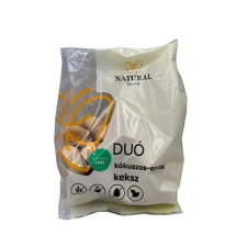 Natural gluténmentes duó keksz - kókuszos epres 150g csokoládé és édesség