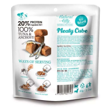Natural Kitty Meaty Cube 100% Tonhal & Szardella 60g macskaeledel