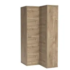  Natural N-14 sarok gardróbszekrény, ribbeck tölgy bútor