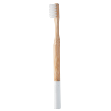 NatureBrand bambusz fogkefe fehér fogkefe
