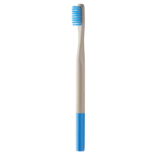 NatureBrand bambusz fogkefe kék fogkefe