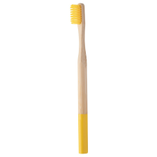 NatureBrand bambusz fogkefe sárga fogkefe