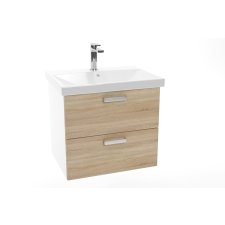 Naturel Vario szekrény mosogatóval Brevis 60cm fehér/tölgy VARIO260ZBIDB fürdőszoba bútor