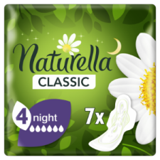 Naturella Classic Night Camomile Egészségügyi Betét szárnyas betét x7 intim higiénia