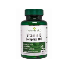  Natures Aid B-vitamin komplex 100 nyújtott f. tabletta 60 db vitamin és táplálékkiegészítő