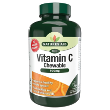 Natures Aid C-500 rágótabletta 100 db vitamin és táplálékkiegészítő