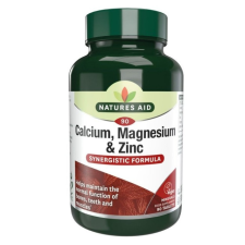 Natures Aid Kalcium-Magnézium-Cink tabletta 90 db vitamin és táplálékkiegészítő