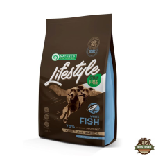 Natures Protection Lifestyle Dog Adult Grain Free White fish 1,5kg kutyaeledel