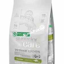 Natures Protection SC White Dogs GF White Fish Junior Small 1,5kg kutyaeledel