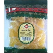 Naturfood aszalt ananász 200g alapvető élelmiszer