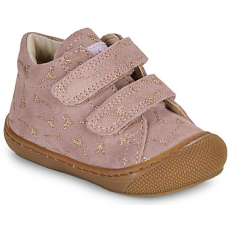 Naturino Magas szárú edzőcipők COCOON VL SUEDE GLITTER FLOWER Rózsaszín 23
