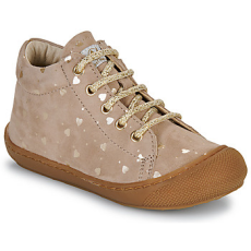 Naturino Magas szárú edzőcipők COCOON ZIP SUEDE LOVE Bézs 24