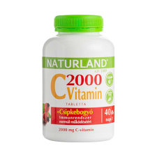 Naturland 2000 mg C-vitamin + csipkebogyó tabletta 40x vitamin és táplálékkiegészítő