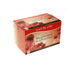 Naturland gyümölcstea tőzegáfonya-echinacea 20x2g 40 g tea