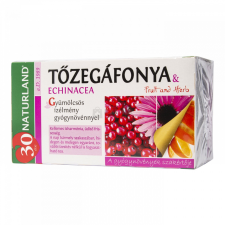 Naturland Juicea Tözegáfonya Echinacea tea 20 db 2 g gyógytea