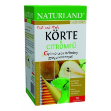 Naturland körte-citromfű gyümölcstea 20db tea