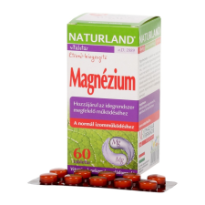 NATURLAND MAGNÉZIUM TABLETTA 60 DB 60 db gyógyhatású készítmény