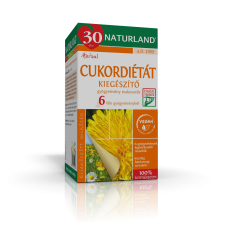 Naturland Magyarország Kft. Naturland cukordiétát kiegészítő filteres gyógynövény teakeverék 20x1,5g gyógytea