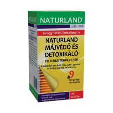 Naturland Magyarország Kft. Naturland májvédő, detoxikáló filteres teakeverék 25x gyógytea