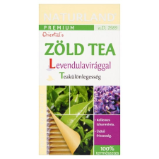Naturland prémium zöld tea levendulavirággal 30 g tea