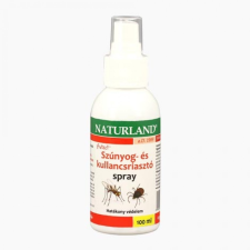 NATURLAND SZÚNYOG-ÉS KULLANCSRIASZTÓ SP. 100 ml tisztító- és takarítószer, higiénia