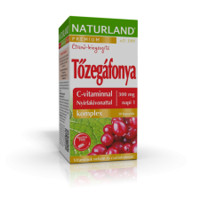  NATURLAND Tőzegáfonya komplex kapszula C-vitaminnal és nyírfakivonattal 30x vitamin és táplálékkiegészítő