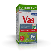 Naturland vas tabletta 60 db gyógyhatású készítmény