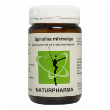 Naturpharma Spirulina 400 mg Mikroalga tabletta 120 db vitamin és táplálékkiegészítő