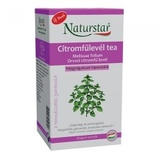 Naturstar Citromfűlevél tea 25 g gyógyhatású készítmény