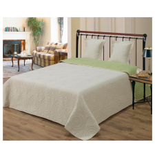 NATURTEX ÁGYTAKARÓ 235X250CM KÉTOLDALAS, BÉZS-ZÖLD lakástextília