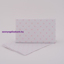 NATURTEX NAT. Ágyneműhuzat gyerekeknek pamut star rózsaszín 2 részes 70x90cm és 30x40cm lakástextília