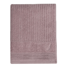 Nautica Fürdőlepedő, Nautica Stripe, 100% pamut, 570 gsm, 70 x 140 cm, púderrózsaszín babatörülköző, kifogó