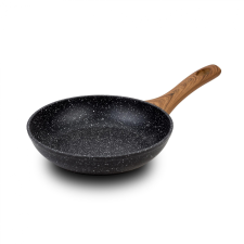 NAVA 10-144-110 Nature tapadásmentes Wok serpenyő, kőbevonattal, 28 cm edény