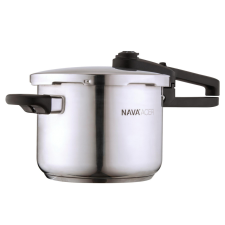 Nava 10-266-013 Acer rozsdamentes acél kukta, 6 liter, biztonsági szelep edény