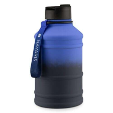 Navaris egyfalú rozsdamentes acél kulacs, 2.2 liter, kék, 53701.04 kulacs, kulacstartó