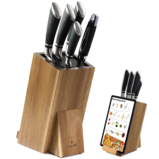 Navaris késtartó akácfából, telefontartóval, 25,5x19x11 cm, NAV000009YK004C papírárú, csomagoló és tárolóeszköz