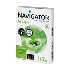 NAVIGATOR Másolópapír A4, 75g, Navigator Eco-Logical 500ív/csomag fénymásolópapír