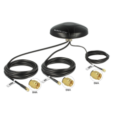 NAVILOCK GNSS többsávos GPS LTE UMTS GSM antenna SMA Navilock egyéb hálózati eszköz