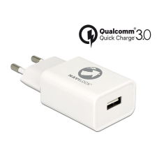 NAVILOCK hálózati USB töltő QC3.0 fehér (62969) (Navilock62969) mobiltelefon kellék